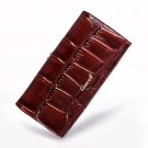 Women\'s Wallets Plaid Credit Card Holder Clutch Female Vintage For Coins Purse For Women Leather Gi