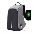 Fashion Canvas Men Backpack Laptop Business Unisex Shoulder Knapsack Anti Theft With Usb Charger Wat