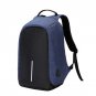Fashion Canvas Men Backpack Laptop Business Unisex Shoulder Knapsack Anti Theft With Usb Charger Wat