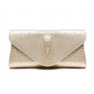 2017 Luxury Brand Evening Clutch Bag Crocodile Pattern Leather Shoulder Bag Evening Clutch Purse Cha