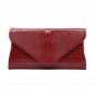 2017 Luxury Brand Evening Clutch Bag Crocodile Pattern Leather Shoulder Bag Evening Clutch Purse Cha