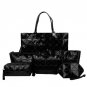 Jooz New Luxury PU Leather Tassel Handbags 6 Pcs Composite Bags Set Lady Shoulder Crossbody Women Ba