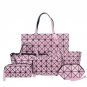 Jooz New Luxury PU Leather Tassel Handbags 6 Pcs Composite Bags Set Lady Shoulder Crossbody Women Ba