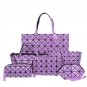 Jooz New Luxury PU Leather Tassel Handbags 6 Pcs Composite Bags Set Lady Shoulder Crossbody Women Ba