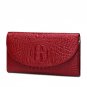 2017 Brand New Crocodile Pattern Cowhide Clutch Bag Female Luxury Designer Handbags Real Leather Bag