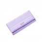 PU Leather Fashion Women Wallet Long Brief Design Trifold Long Clutch Purse For Women Solid Female C