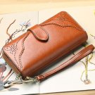 Elegant Women Wallet Fashion Lady Clutch Genuine Leather Wallet For Women Large Long Wallet Women Ph
