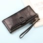 Unisex 2017 NEW Women Wallets Genuine Leather Vintage Money Clutch Wallet Female Long Credit Card Ho