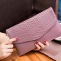 Leather hand bag 2017 female new handbag bag head layer cowhide lady envelope Bag Satchel Bag.