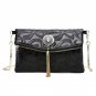 2017 New Women Embossed Single Shoulder Crossbody Bag Genuine Leather Evening Clutch Bags Chain Fema