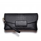Genuine Leather Bags Women Serpentine Pattern Leather Shoulder Bag Evening Clutch Wallet Purse Messe