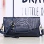 Genuine Leather Bags Women Serpentine Pattern Leather Shoulder Bag Evening Clutch Wallet Purse Messe
