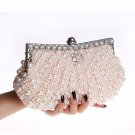 Aequeen Fashion Women Evening Bag Beaded Handbag Ladies Wedding Clutches Female Party Banquet Bags C
