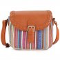 2017 Vintage Pink Stripe Boho Aztec Tribal Female Clutch Women Crossbody Bag Ladies Shoulder Bag wit