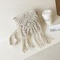 Bohemian Tassel Shoulder Bags Boho fabric Crochet Cotton Fringed Bolsa Femininas Women Handbag Brown