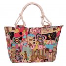Fashion Women Casual Canvas Shoulder Bag Purse Summer Beach Boho Messenger Satchel Tote Handbag BS88