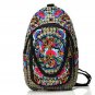 Vintage Embroidery Women Boho Bag Hmong National Canvas Embroidery Backpack Embroidered Single Shoul