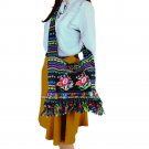 Free shipping Vintage Hmong Tribal Ethnic Thai Indian Boho shoulder bag message bag linen handmade e