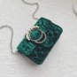 Fall Fashion New Handbags High quality Velvet Pearl Square bag 2017 European style Chain Shoulder ba