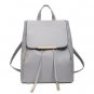 Fashion Women Backpack Casual Leather School Backpack for Teenage Girl Schoolbag Travel Bag Campus W