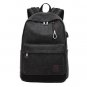 Fashion Canvas Men Backpack Anti Theft With USB Charging Laptop Backpacks Business Unisex Knapsack S