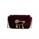 Winter new arrived women\'s Velvet Messenger Bag lady Cross body Shoulder Bags Small Casual Satchel 