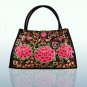 Vintage Embroidery Women Canvas Handbag Boho Mandala Floral Emebroidered Casual Totes Women\'s Trave