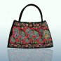 Vintage Embroidery Women Canvas Handbag Boho Mandala Floral Emebroidered Casual Totes Women\'s Trave