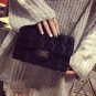 2017 Winter Fashion New Handbags high quality Velvet Women bag Elegant Lozenge Lock Chain Handbags S