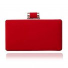 Woman Evening bag Red Black Velvet Clutches Day Clutch Wedding Purse Party Banquet Handbag satin eve