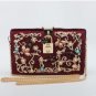 New Arrival 2017 Women Diamond flowers Evening Bag Vintage ladies Handbag Velvet chain Messenger Bag