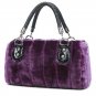 2017 new women\'s autumn and winter rabbit fur handbags luxury fashion brand designer bag Messenger
