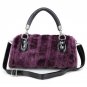 2017 new women\'s autumn and winter rabbit fur handbags luxury fashion brand designer bag Messenger