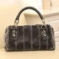 2017 new women\'s autumn and winter rabbit fur handbags luxury fashion brand designer bag Messenger