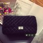 Winter fashion new handbags High quality velvet small square bag Large capacity Lingge leisure wild