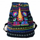 Tribal Vintage Hmong Thai Indian Ethnic Embroidery Bohemian rucksack Boho hippie ethnic bag backpack