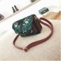 Classic lady embroidery bag floral pattern insect bag designer handbag quality high velvet bag rivet