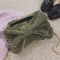 2017 New evening bags Sequins bow clutch handbags women velvet shoulder bag female chain crossbody b