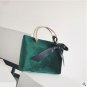 Vintage Ladies Velvet Bag Designer Handbag Quality High Chain Bow Tote bags for women 2017 sac a mai