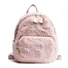 2017 Winter New Women Faux Fur Backpacks School Bags For Teenagers Rabbit Hair Mini Soft Plush Shoul