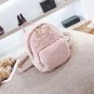 2017 Winter New Women Faux Fur Backpacks School Bags For Teenagers Rabbit Hair Mini Soft Plush Shoul