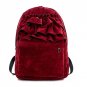 Fashion Flouncing Lace women Backpack Students Solid Velvet Backpacks Book Bag School Bags For Teen