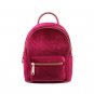 ZHIERNA 2017 Fashion Hight quality winter Velvet Student backpack patchwork zipper casual small lig