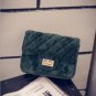 New Winter Women\'s Velvet Handbag Messenger Bag Cross body Shoulder Bags Small Mini Casual Travel S