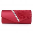 2017 Velvet Wedding Party Bridal Handbag Purse Chain Shoulder Messenger Bag Women  Evening Clutch Ba