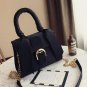 Fashion Velvet Lady Handbag Temperament Chain Bow Crossbody Bag Women PU Leather Messenger Bag Femal
