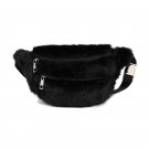 High Quality Imitation Water Velvet Waist Bag Bananka Winter Travel Leisure Fanny Pack Women Walking