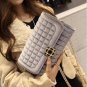 2017 evening bags velvet bags gold metal chain crossbody bag shoulder Messenger bag