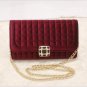 2017 evening bags velvet bags gold metal chain crossbody bag shoulder Messenger bag