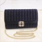 2017 evening bags velvet bags gold metal chain crossbody bag shoulder Messenger bag